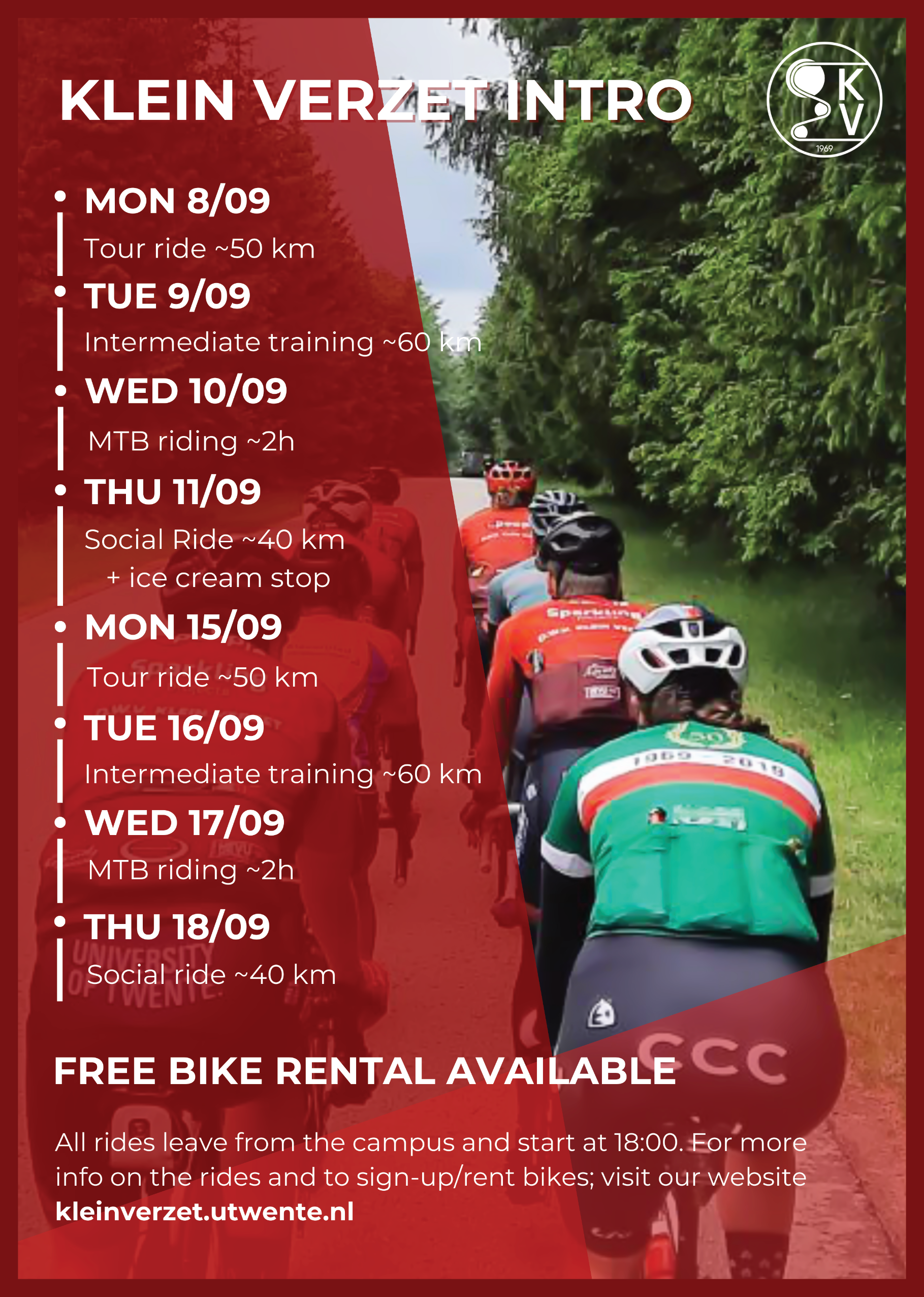 2025 summer INTRO trainings!