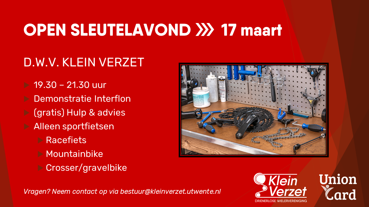 Sleutelavond 17 maart